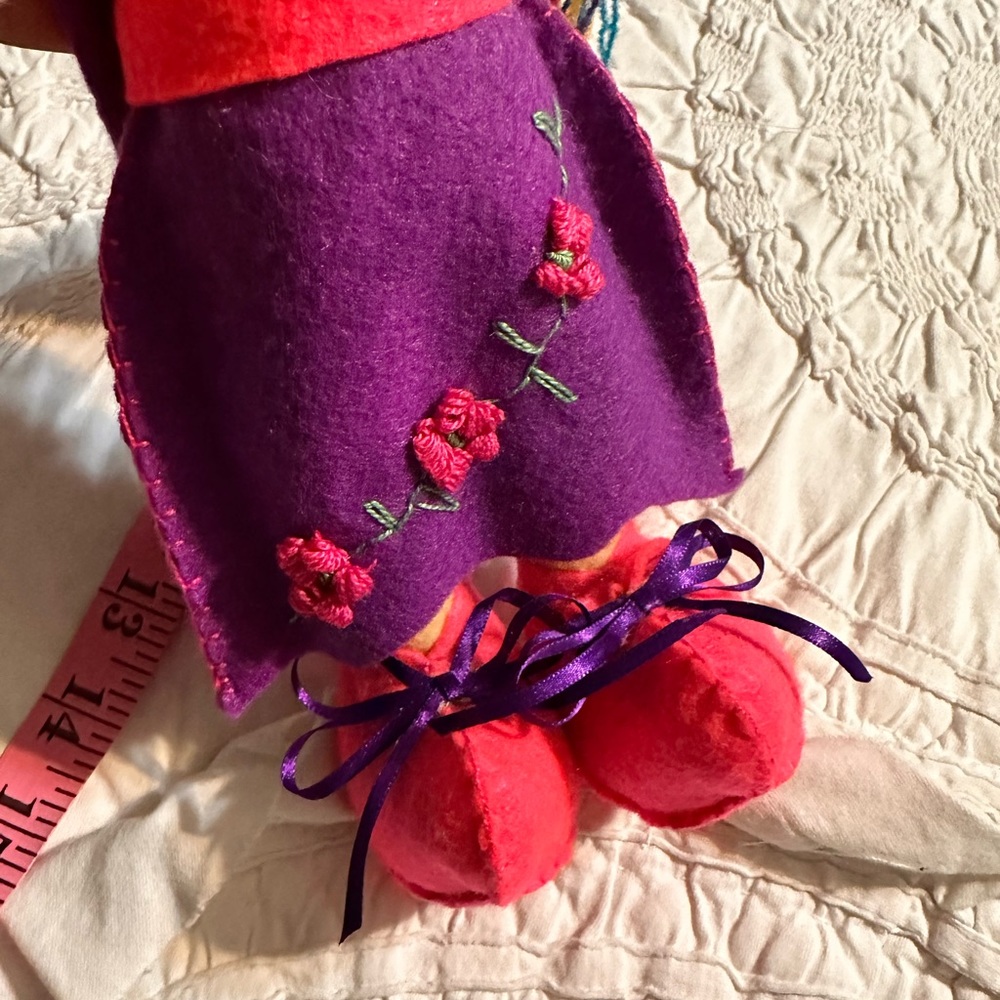 Frida Kahlo handmade doll 💗 - Picture 6 of 7